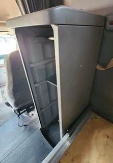 Used 2007 Peterbilt 387 Right Sleeper Cabinets, Grey Plastic, 58"H x 21.5"W