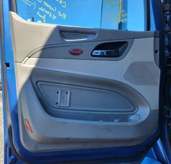 Used 2022 Peterbilt 579 Left Interior Door Panel, Grey, Power