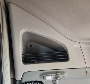 Used 2022 Peterbilt 579 Left Sleeper Cabinets, White Plastic