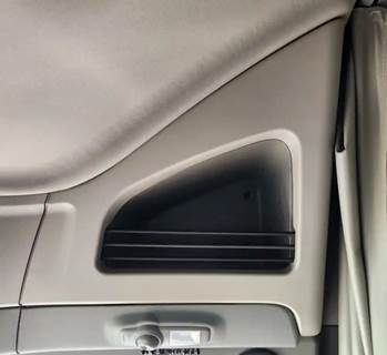 Used 2022 Peterbilt 579 Right Sleeper Cabinet, White Plastic 23" x 27"