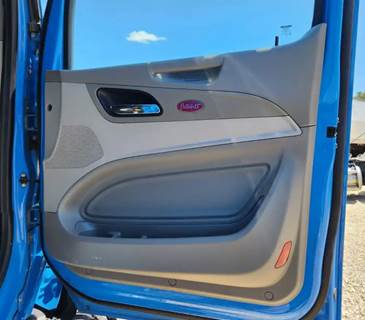 Used 2020 Peterbilt 579 Right Interior Door Panel, Grey, Power