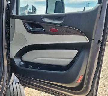 Used 2023 Peterbilt 579 Right Interior Door Panel, Black/Grey, Power