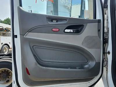 Used 2020 Peterbilt 579 Left Interior Door Panel, Grey, Power