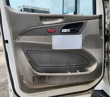 Used 2022 Peterbilt 579 Left Interior Door Panel, Grey, Power