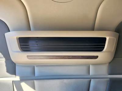Used 2024 Peterbilt 579 Sleeper Rear Wall Cabinet, Grey Plastic