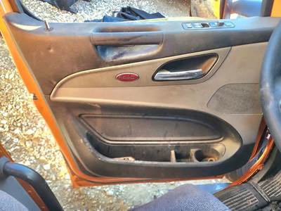 Used 2023 Peterbilt 579 Left Interior Power Door Panel, Grey Plastic