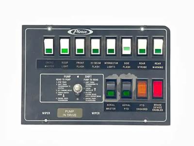 Pierce Model Cab Forward Interior Part