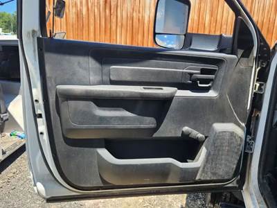 Used 2021 RAM 4500 Chassis Left Interior Door Panel, Black Manual
