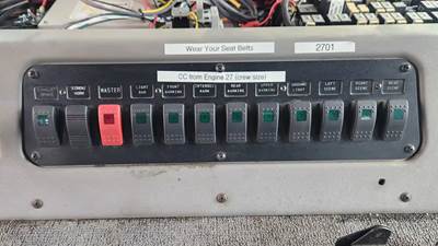 Used 2006 Spartan Advantage Miscellaneous Dash Switches