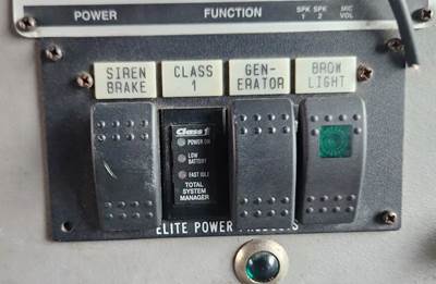 Used 2006 Spartan Advantage Miscellaneous Dash Switches