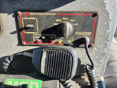 Used 2002 Spartan Gladiator Electronic Siren Controller Federal Signal PA4000
