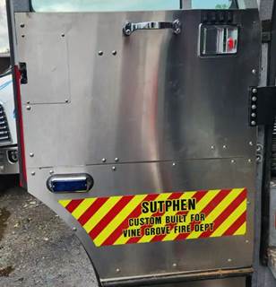 Sutphen Interior Part for a 2020 Sutphen Fire Truck