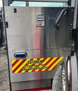 Sutphen Interior Part for a 2020 Sutphen Fire Truck