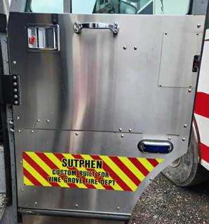 Sutphen Interior Part for a 2020 Sutphen Fire Truck