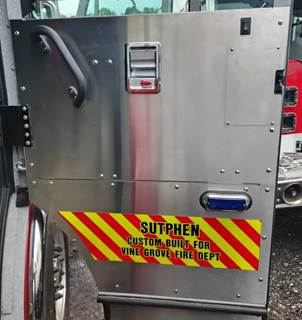 Sutphen Interior Part for a 2020 Sutphen Fire Truck