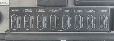 (Used) 2012 Kovatch Firetruck, Miscellaneous Dash Switches- Controls: Master,