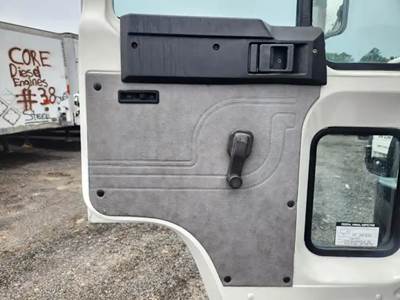 Used 1997 Volvo FE Left Grey Vinyl Manual Interior Door Panel