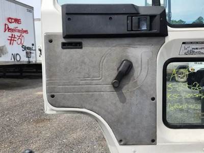 Used 1995 Volvo FE Left Grey Vinyl Manual Interior Door Panel