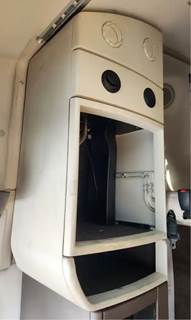 Used 2013 Volvo VNL Right Sleeper Cabinets, White, 44" H x 16" W