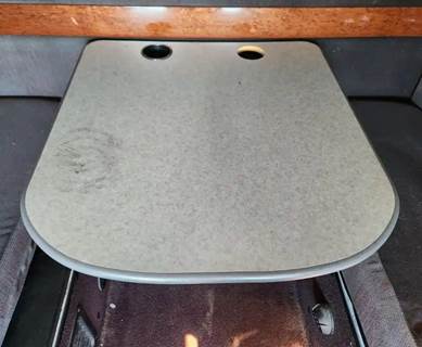 Used 2006 Volvo VNL Fold Down Table with Brackets, Grey