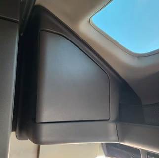 Used 2017 Volvo VNL Left Sleeper Cabinet, Brown Plastic 28"L x 26"H x 15"W