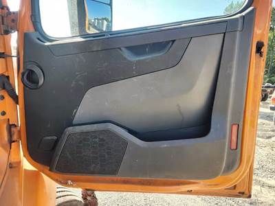 Used 2020 Volvo VNR64T Right Interior Door Panel, Black and Grey, Power