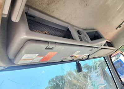 Used 2020 Volvo VNR64T Overhead Storage Console, Grey