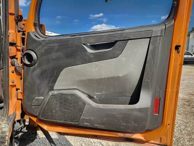 Used 2020 Volvo VNR64T Right Interior Door Panel, Black and Grey