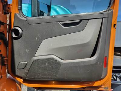 Used 2019 Volvo VNR64T Right Interior Door Panel, Black and Grey