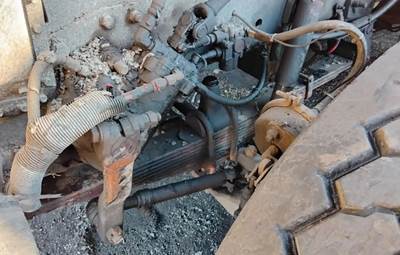 Freightliner FLD120SD Front Leaf Spring