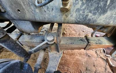 Mack Granite CV713 Front Leaf Spring for a 2006 Mack CV713 Granite