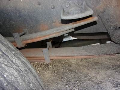 Mitsubishi FE-84D Rear Leaf Spring for a 2007 Mitsubishi Fuso FE84D