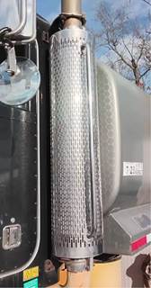 Caterpillar C12 Muffler Shield for a 2003 Peterbilt 357