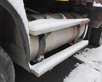 Cummins ISC Muffler Shield for a 2011 Freightliner M2 106 Heavy Duty