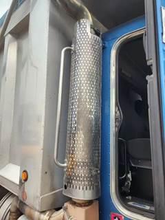Cummins ISX15 Muffler Shield for a 2019 Peterbilt 389