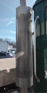 Cummins M11 / ISM Muffler Shield for a 2002 International 9200I