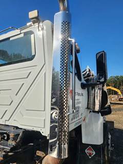 Cummins X15 Muffler Shield for a 2022 International HX520