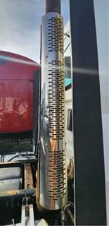 Detroit DD13 Muffler Shield for a 2014 Freightliner Cascadia 113