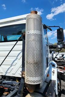 International MaxxForce 11 Muffler Shield for a 2013 International TranStar 8600