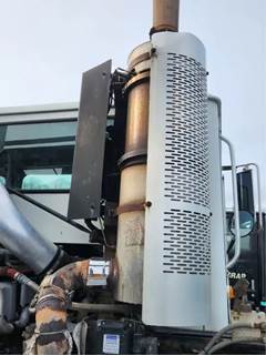 Mack MP7 Muffler Shield for a 2008 Mack MRU613