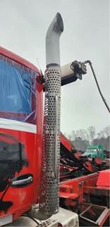 Paccar MX-13 Muffler Shield for a 2015 Kenworth T880