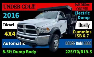 2016 RAM 5500 Truck For Sale | Elkton, MD | SV-40771 | MyLittleSalesman.com