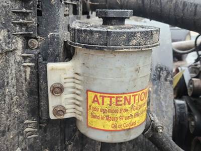 International LT625 Power Steering Reservoir