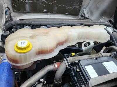 Freightliner Cascadia 126 Radiator Overflow Bottle / Surge Tank