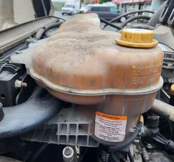 Freightliner Cascadia 126 Radiator Overflow Bottle / Surge Tank