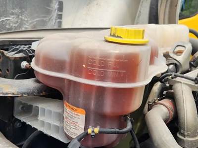 Freightliner Cascadia 126 Radiator Overflow Bottle / Surge Tank
