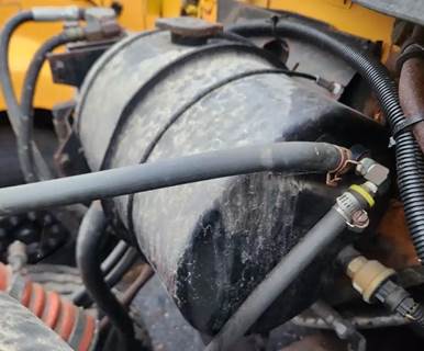 International 2574 Radiator Overflow Bottle / Surge Tank