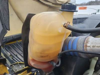 International MV607 Radiator Overflow Bottle / Surge Tank