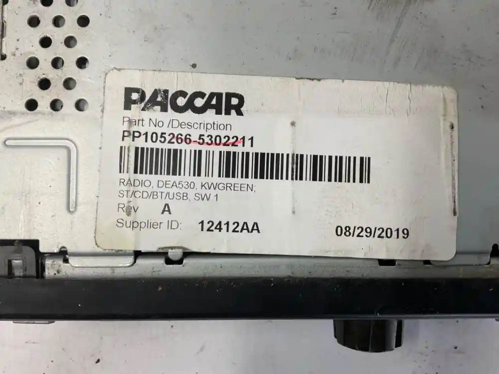 Kenworth Radio For Sale Elkton, MD PP1052665302211