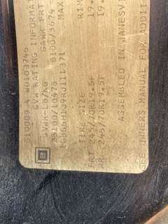 Chevrolet C60 Kodiak Salvage Truck